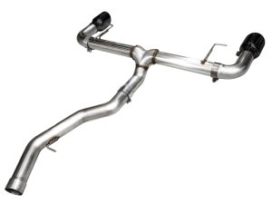 BMW 4 Series Performance Exhaust - Rear - AWE Tuning - Axle-Back Track Edition, Dual Exit, 4.5